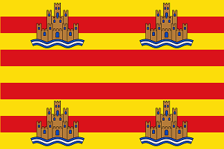イビザ島の国旗