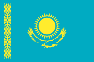 Flag of Kazakhstan