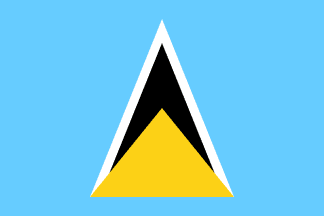 Flag of Saint Lucia