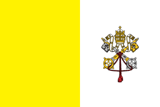 バチカン市国の国旗