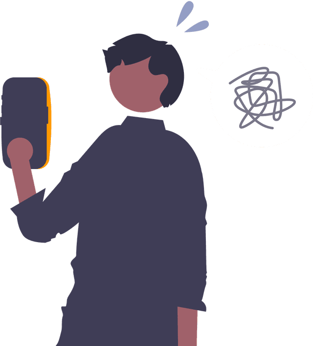 worried person image