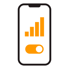 現地に着いたら回線の切り替えのみ